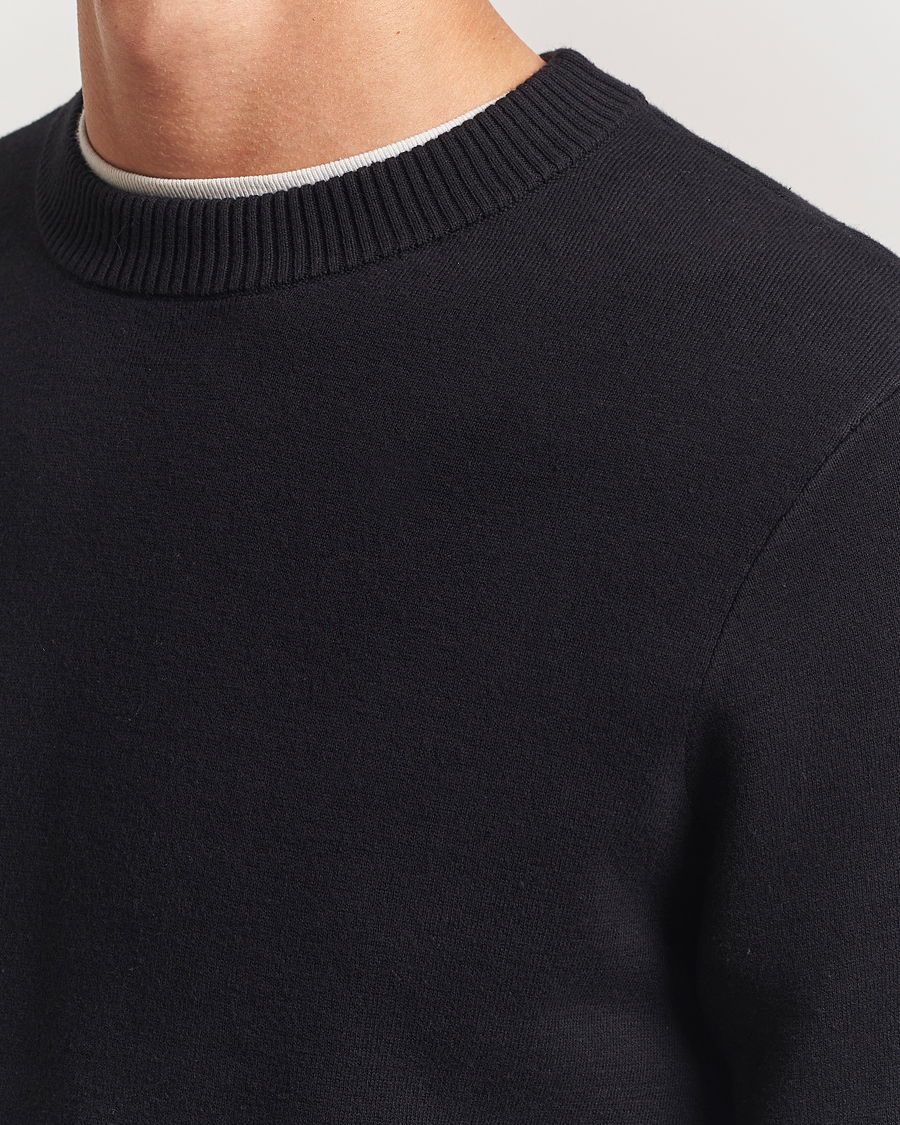 Heren | Truien | Samsøe Samsøe | Niklas Crew Neck Sweater Black