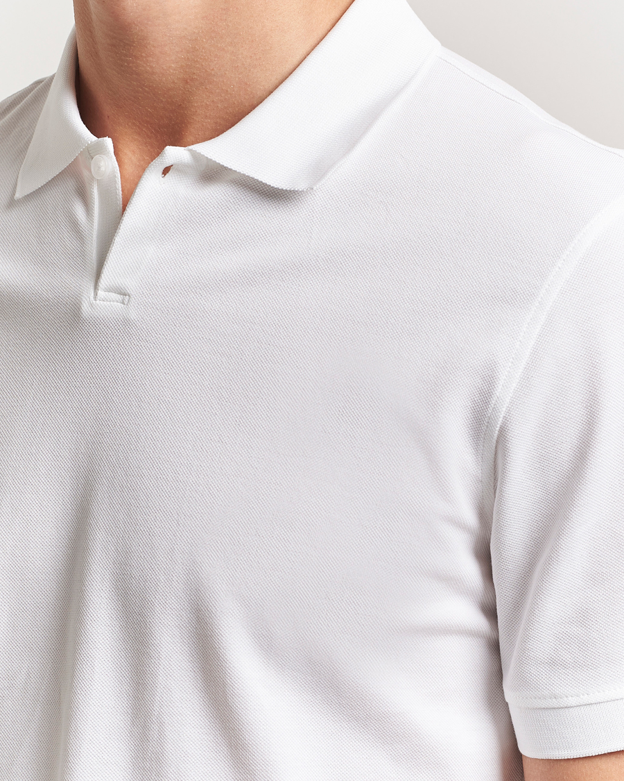Heren | Polo's | Orlebar Brown | Bruno Organic Cotton Pique White