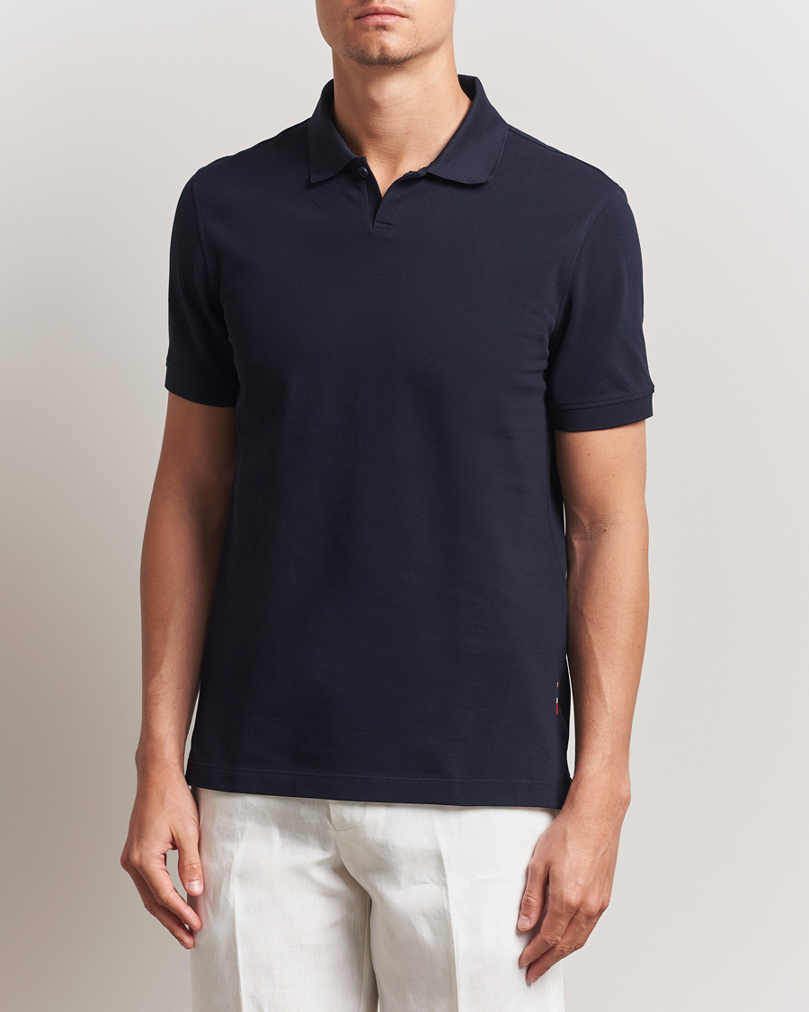 Heren | Polo's | Orlebar Brown | Bruno Organic Cotton Pique Night Iris