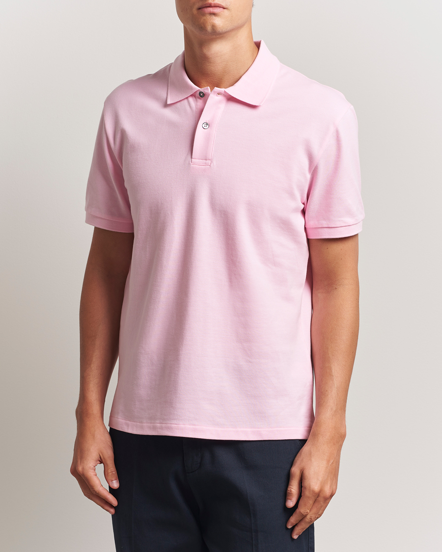 Heren | Polo's | Oscar Jacobson | Alex Cotton Polo Pink