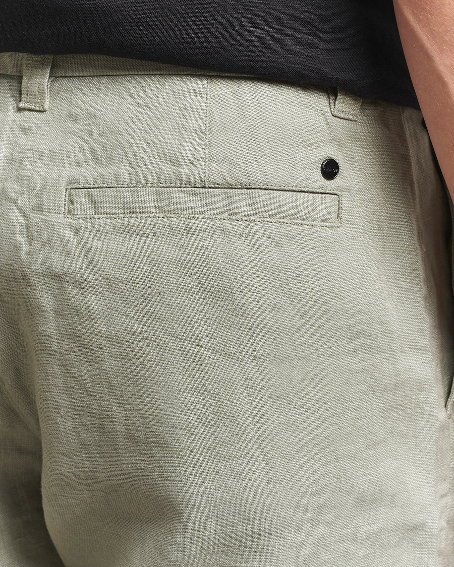 Heren | Korte broek | NN07 | Crown Linen Shorts Sage Green