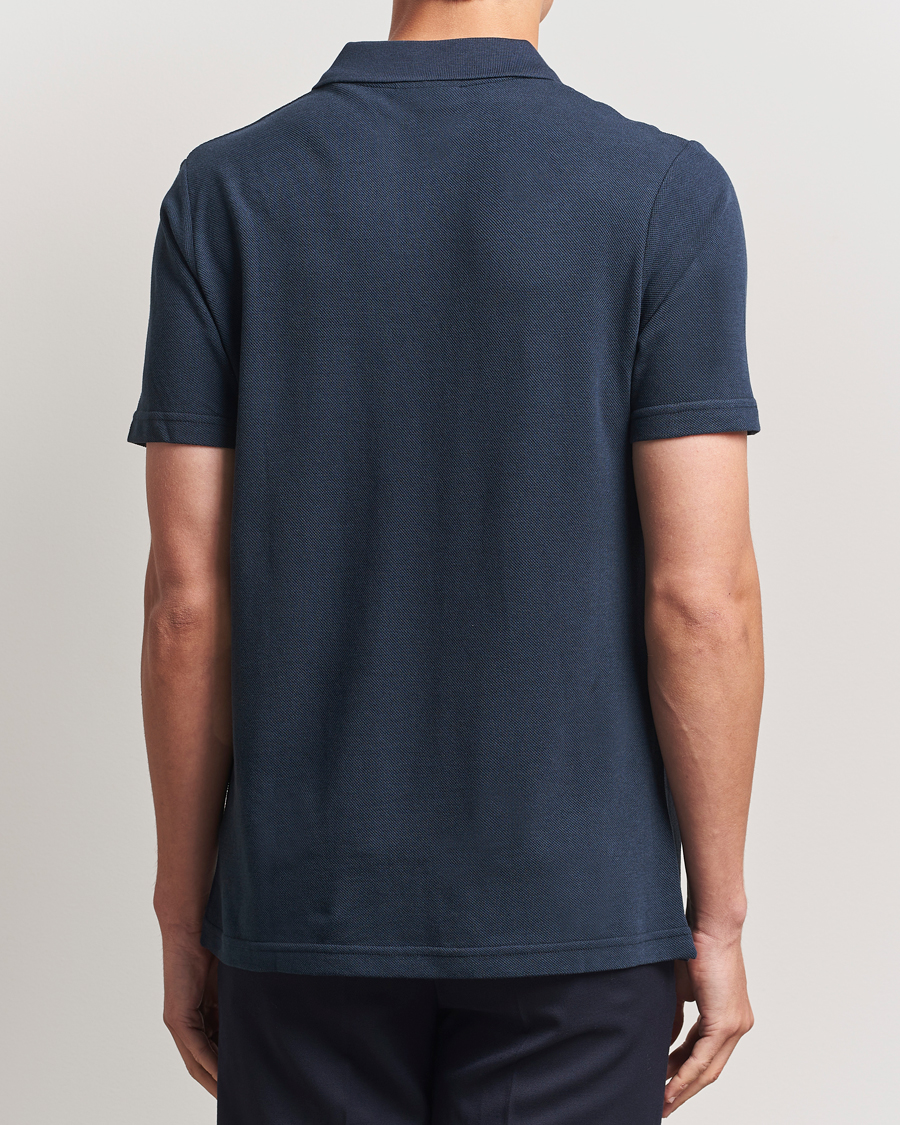 Heren | Polo's | NN07 | Paul Cotton/Lyocell Polo Navy Blue