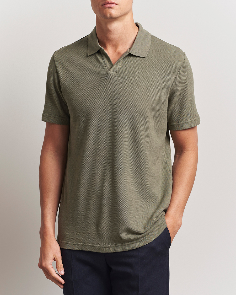 Heren | Polo's | NN07 | Paul Cotton/Lyocell Polo Capers Green