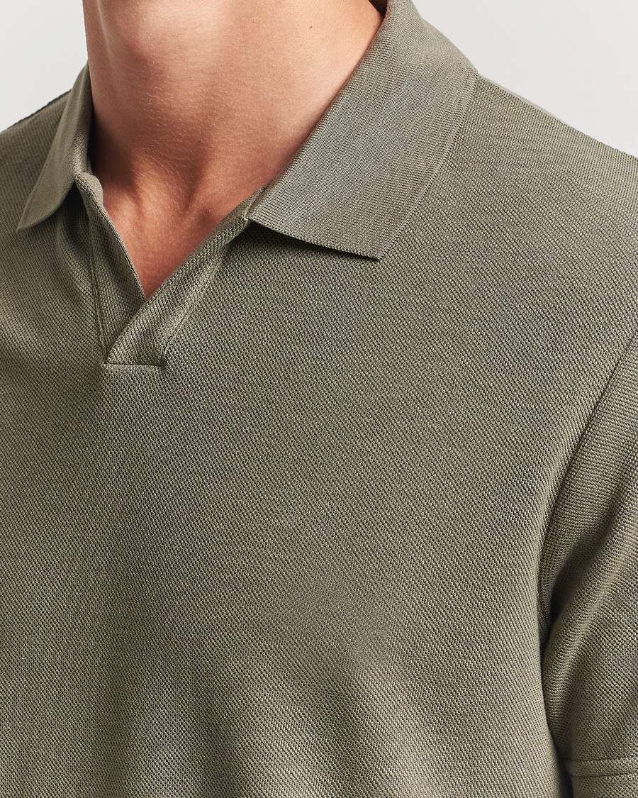Heren | Polo's | NN07 | Paul Cotton/Lyocell Polo Capers Green