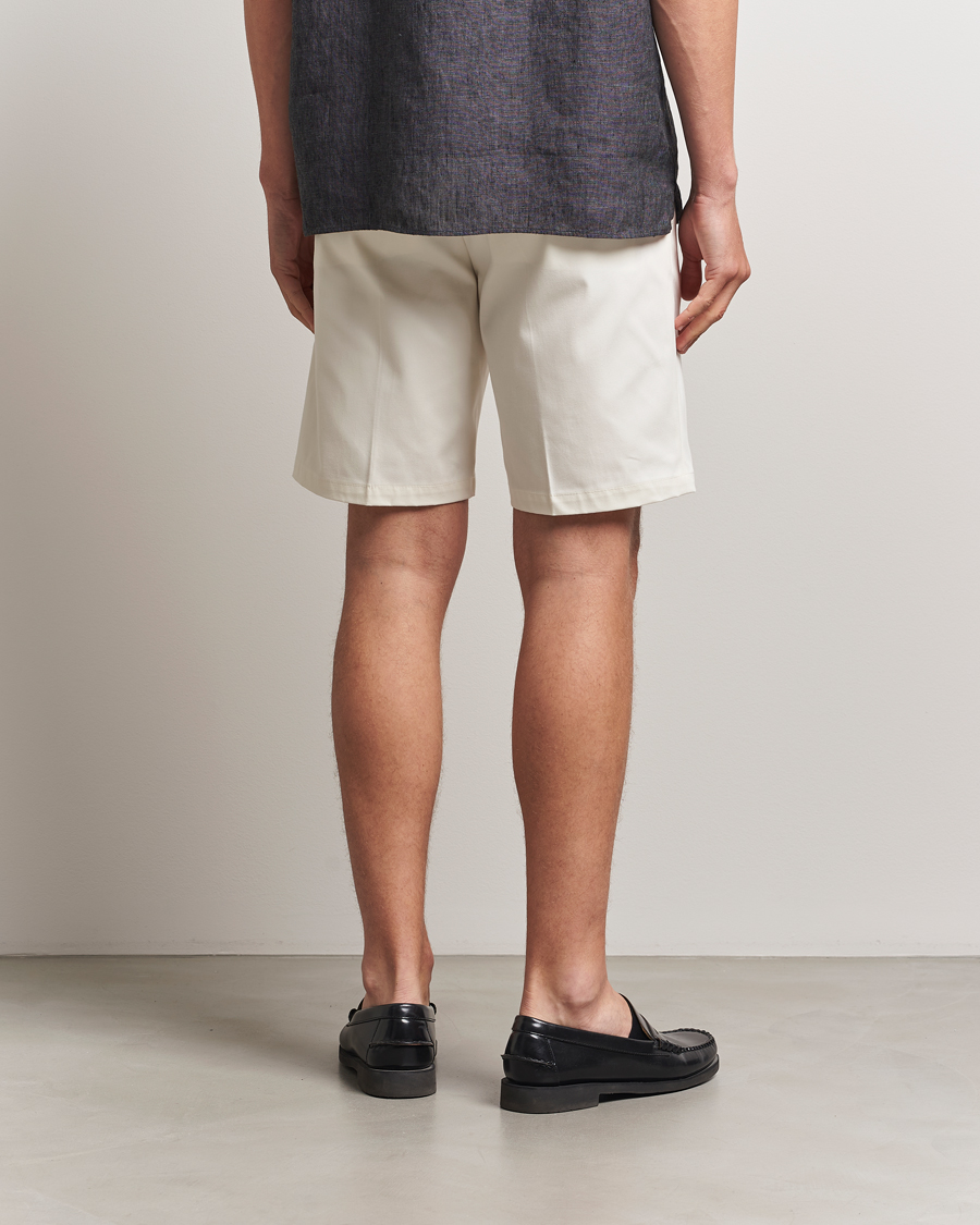 Heren | Korte broek | Tiger of Sweden | Tenut Cotton Shorts Soft White