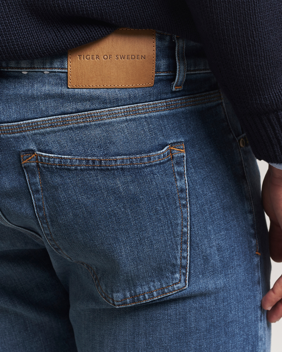 Heren | Jeans | Tiger of Sweden | Des Jeans Midnight Blue
