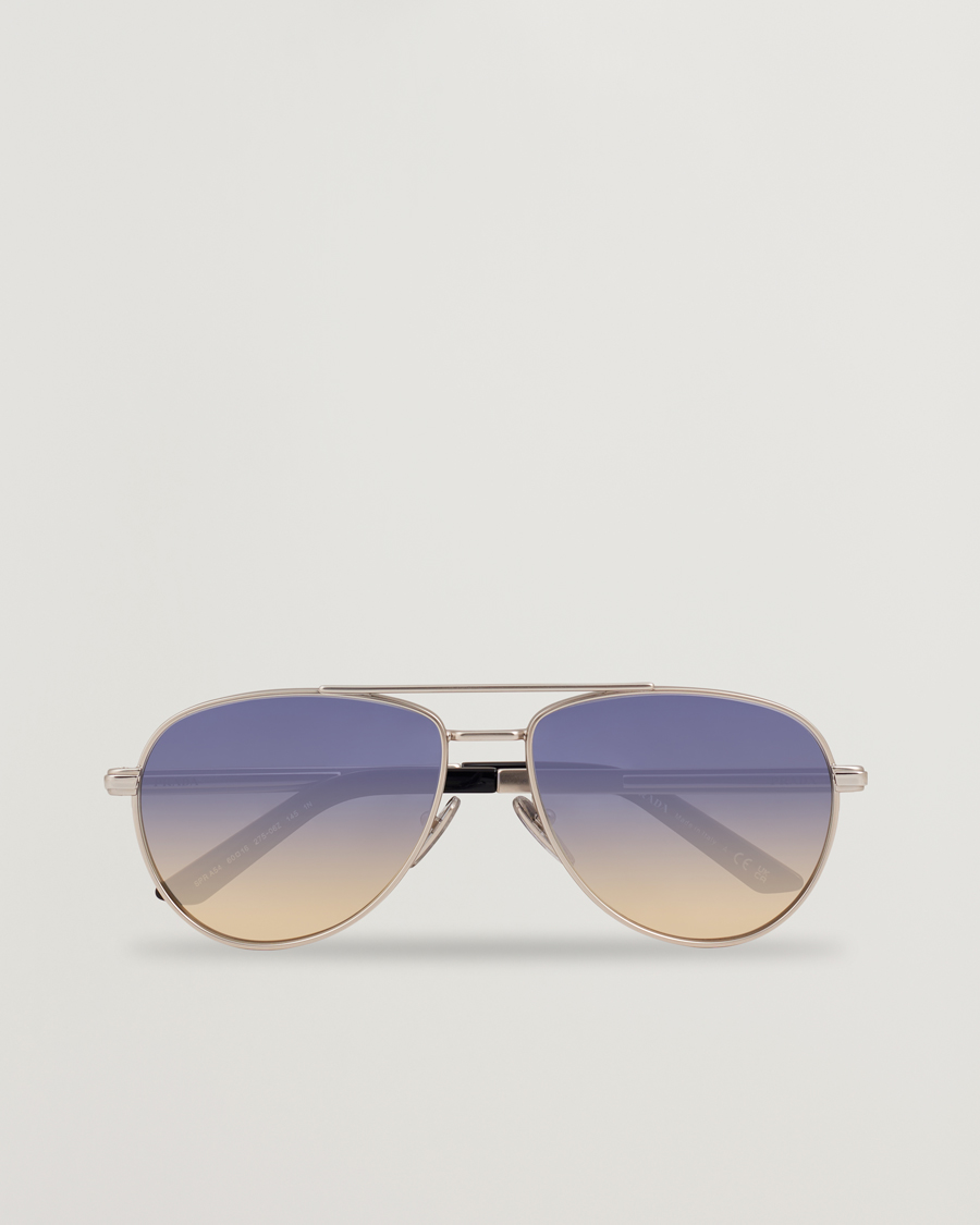 Heren | Zonnebrillen | Prada Eyewear | Prada 0PR A54S Sunglasses Silver