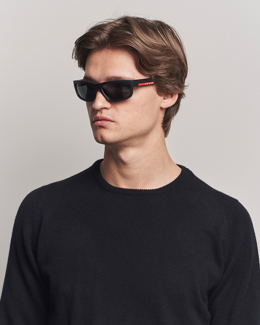 Heren | Zonnebrillen | Prada Linea Rossa | 0PS 05ZS Sunglasses Black