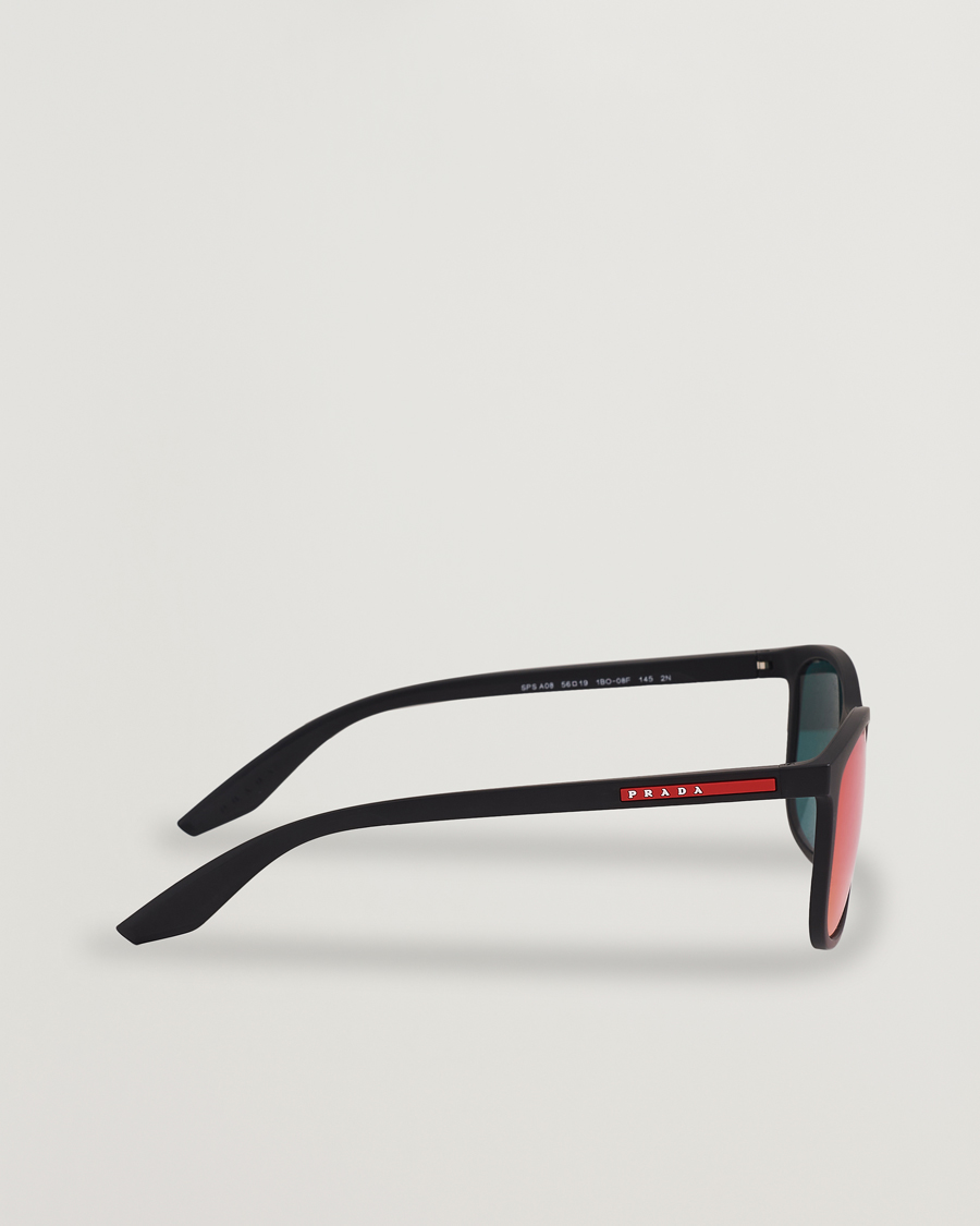 Heren | Zonnebrillen | Prada Linea Rossa | 0PS A08S Sunglasses Black