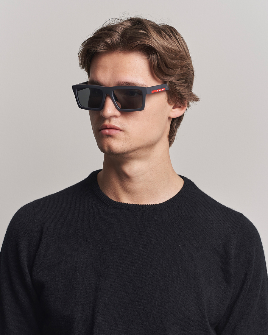 Heren | Zonnebrillen | Prada Linea Rossa | 0PS A07S Sunglasses Grey/Black