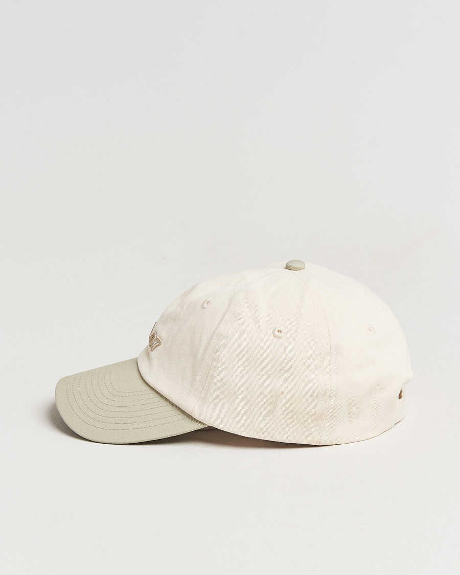 Heren | Hoeden en petten | NN07 | Logo Cap Sage Green/Off White