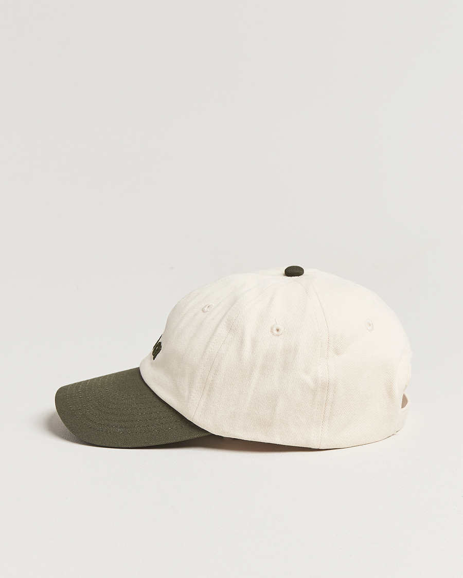 Heren | Hoeden en petten | NN07 | Logo Cap Croc Green/Off White