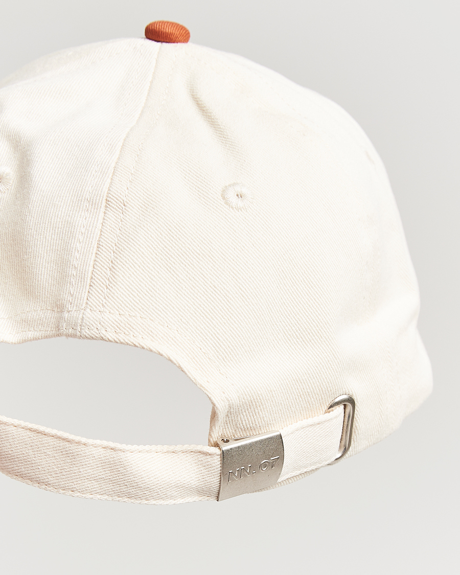 Heren | Hoeden en petten | NN07 | Logo Cap Caramel/Off White