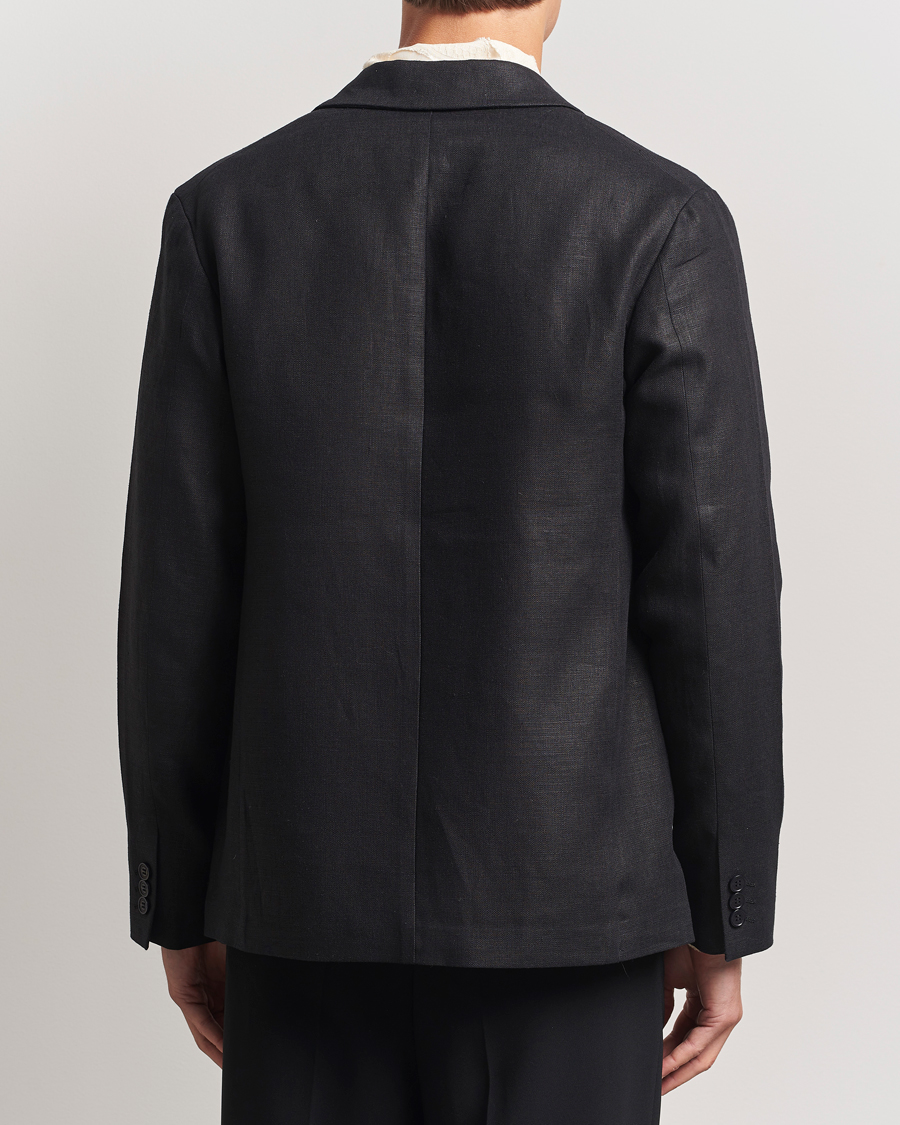 Heren | Blazers | NN07 | Timo Linen Blazer Black