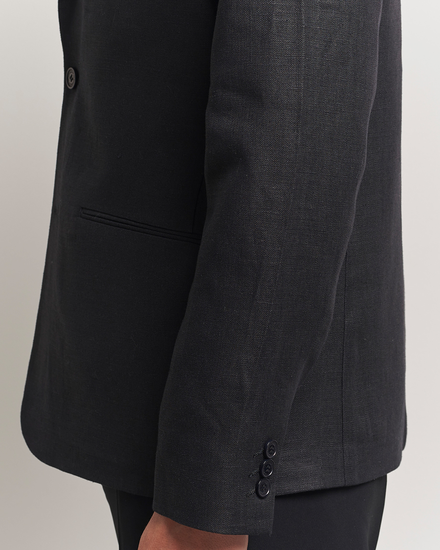Heren | Blazers | NN07 | Timo Linen Blazer Black