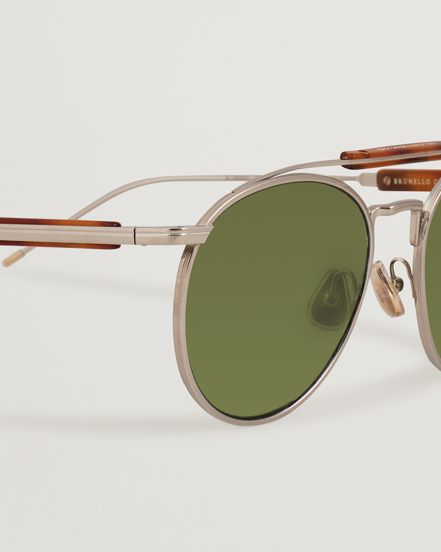 Heren | Brunello Cucinelli 0BC2004ST Sunglasses Silver | Brunello Cucinelli | 0BC2004ST Sunglasses Silver