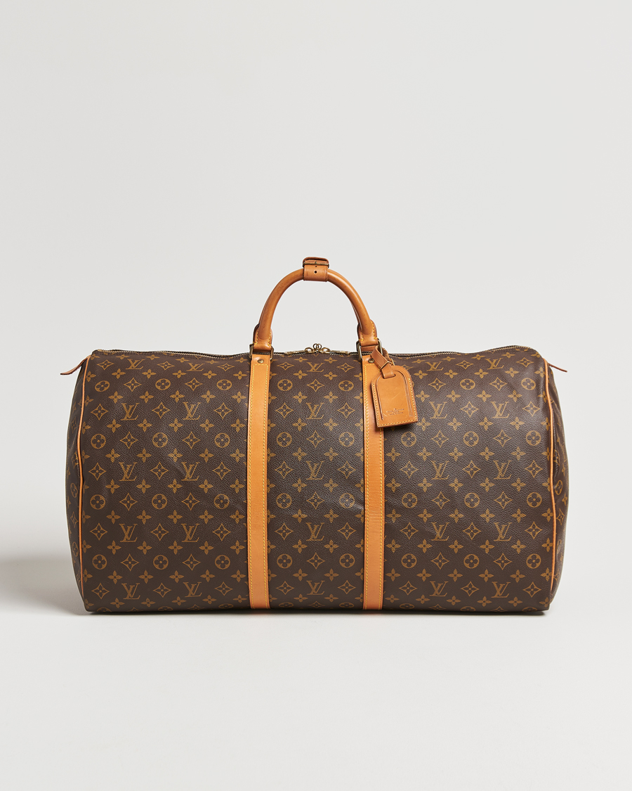 Heren | Louis Vuitton Pre-Owned Keepall 60 Monogram | Louis Vuitton Pre-Owned | Keepall 60 Monogram