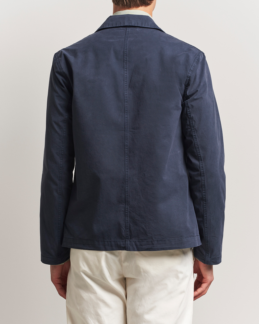 Heren | Blazers | A Day's March | Mace Unconstructed Blazer Navy
