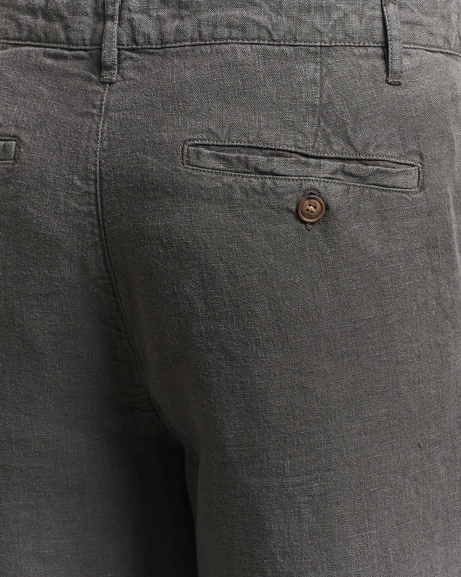 Heren | Broeken | A Day's March | Madu Linen Trousers Olive
