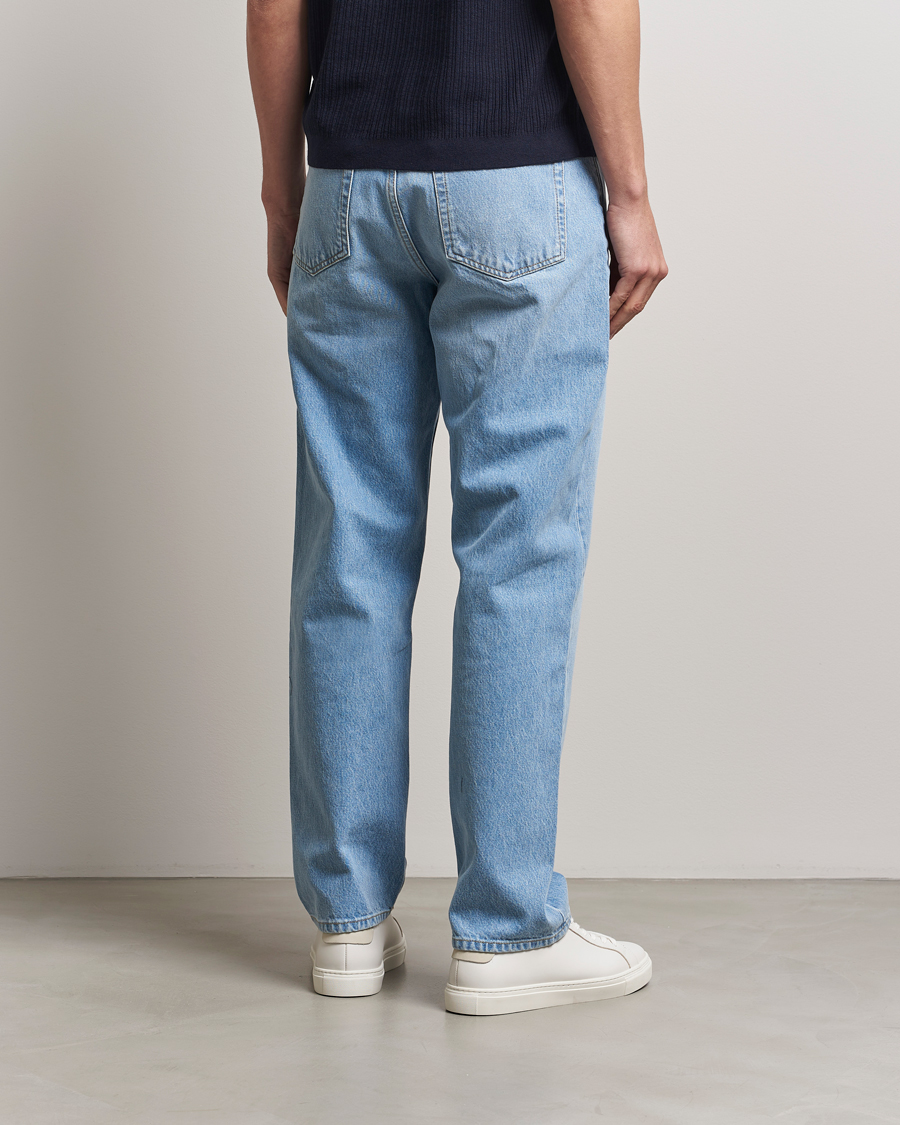 Heren | Jeans | A Day's March | Denim Nr3 Straight Fit Light Blue