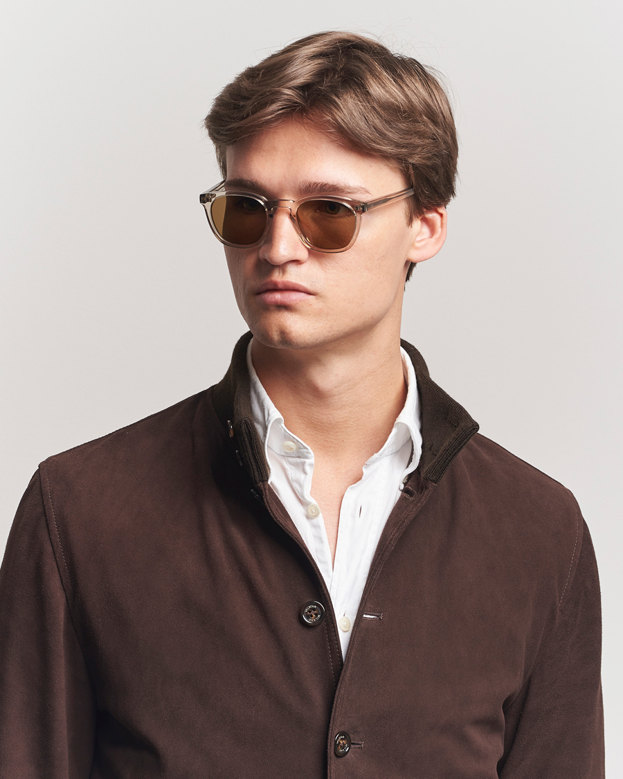 Heren | Zonnebrillen | Saint Laurent | SL 28 Sunglasses Beige