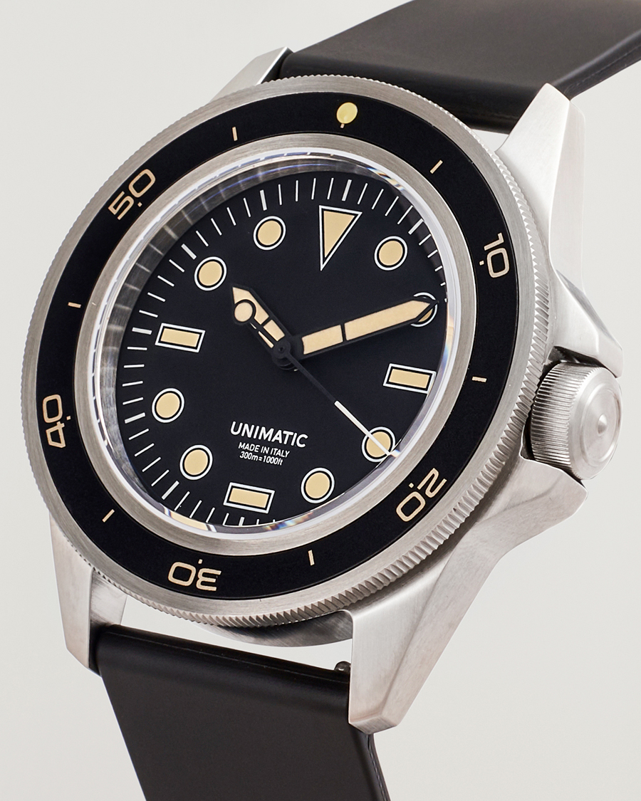 Heren | UNIMATIC U1 Heritage Diver Black | UNIMATIC | U1 Heritage Diver Black