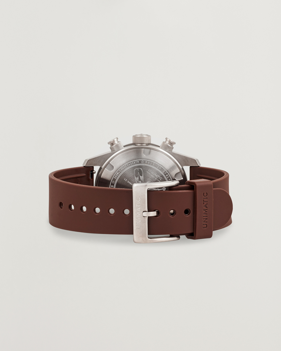 Heren | UNIMATIC U3 Heritage Chronograph Diver Dark Brown | UNIMATIC | U3 Heritage Chronograph Diver Dark Brown