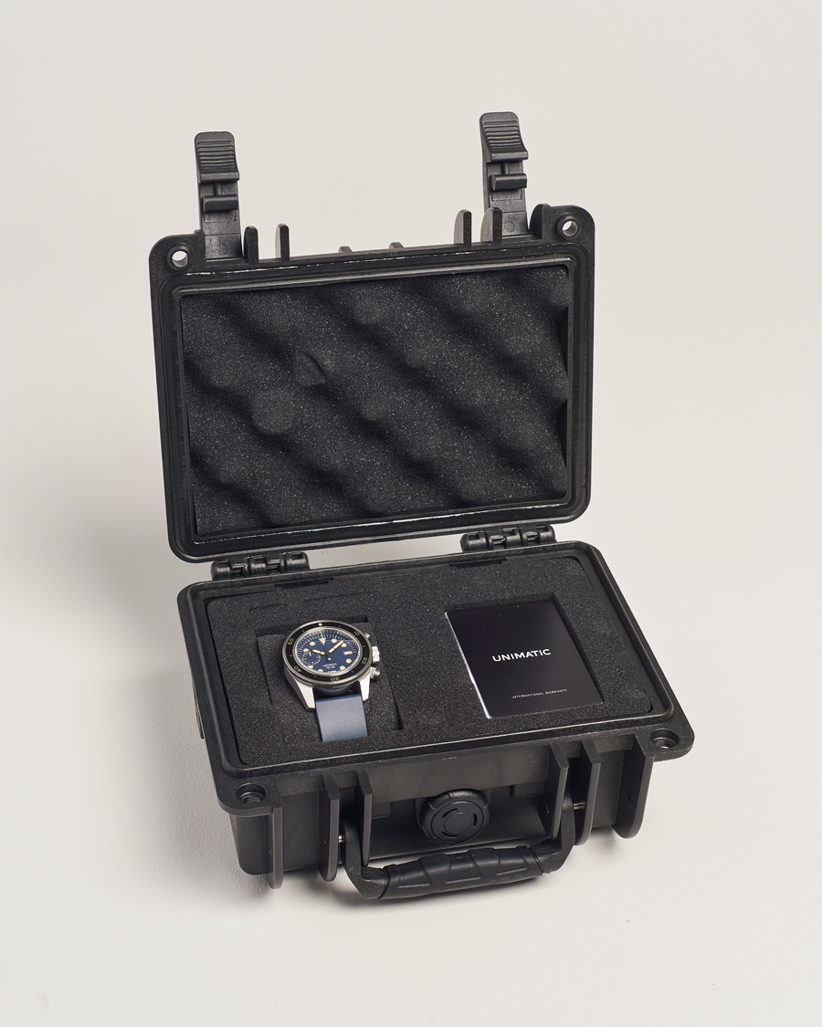 Heren | UNIMATIC U3 Heritage Chronograph Diver Blue | UNIMATIC | U3 Heritage Chronograph Diver Blue