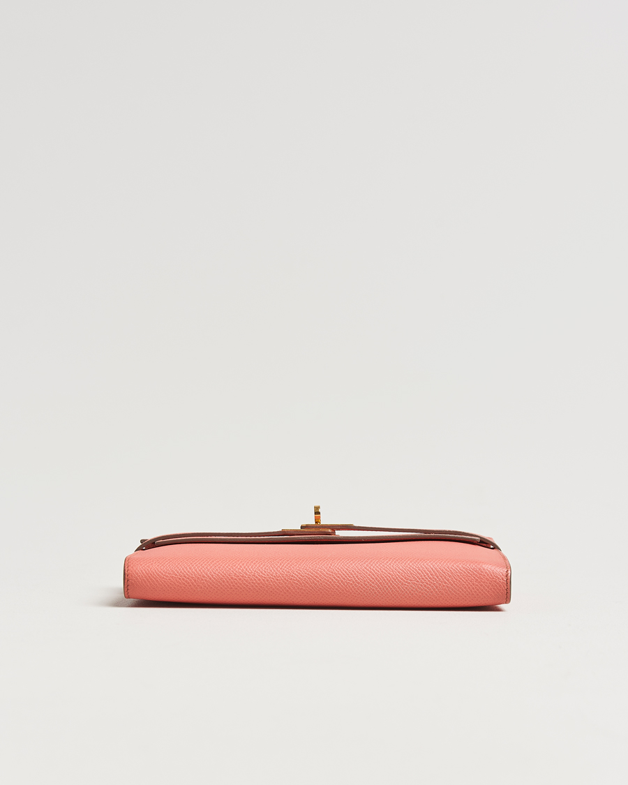 Heren | Gifts for Her | Hermès Pre-Owned | Kelly Wallet Epsom Leather Pink