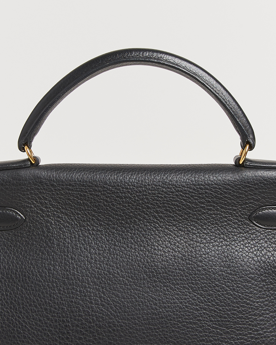 Heren | Pre-Owned & Vintage Bags | Hermès Pre-Owned | Kelly 32 Handbag Taurillon Leather Black