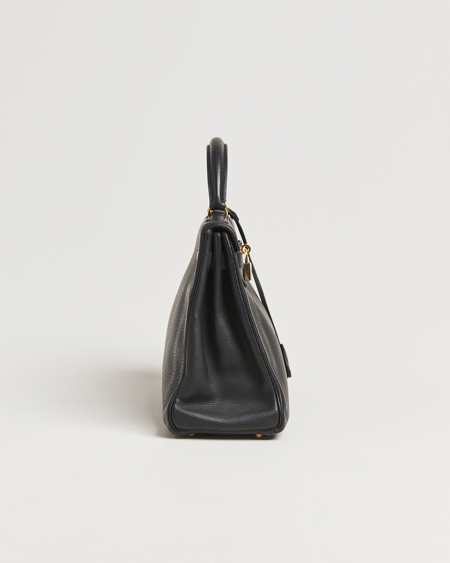 Heren | Pre-Owned & Vintage Bags | Hermès Pre-Owned | Kelly 32 Handbag Taurillon Leather Black