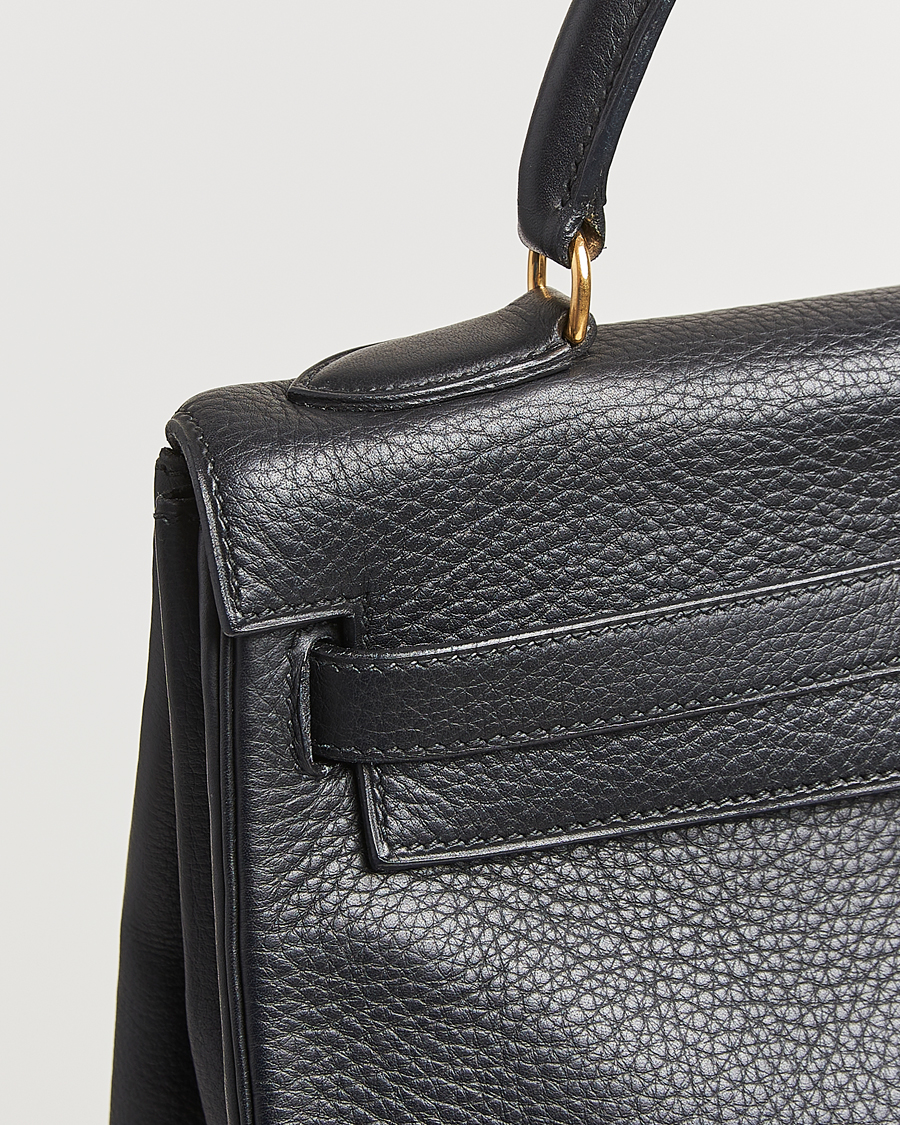 Heren | Pre-Owned & Vintage Bags | Hermès Pre-Owned | Kelly 32 Handbag Taurillon Leather Black