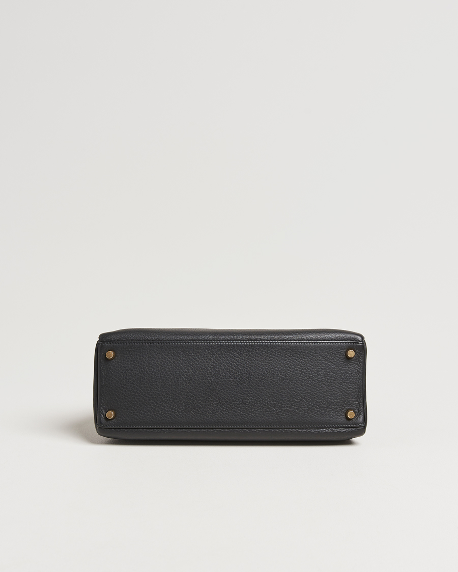 Heren | Pre-Owned & Vintage Bags | Hermès Pre-Owned | Kelly 32 Handbag Taurillon Leather Black