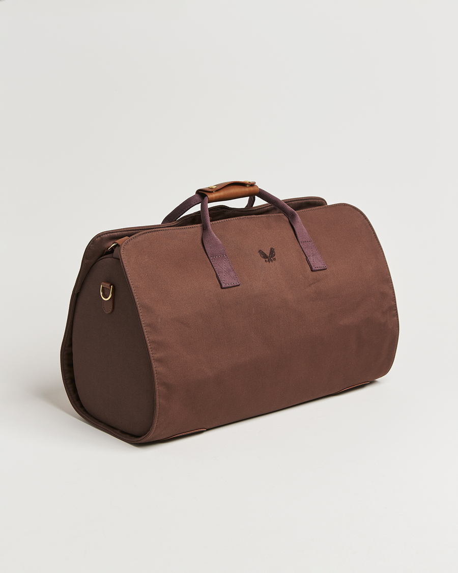 Heren | Tassen | Bennett Winch | Canvas Suit Carrier Holdall Chocolate