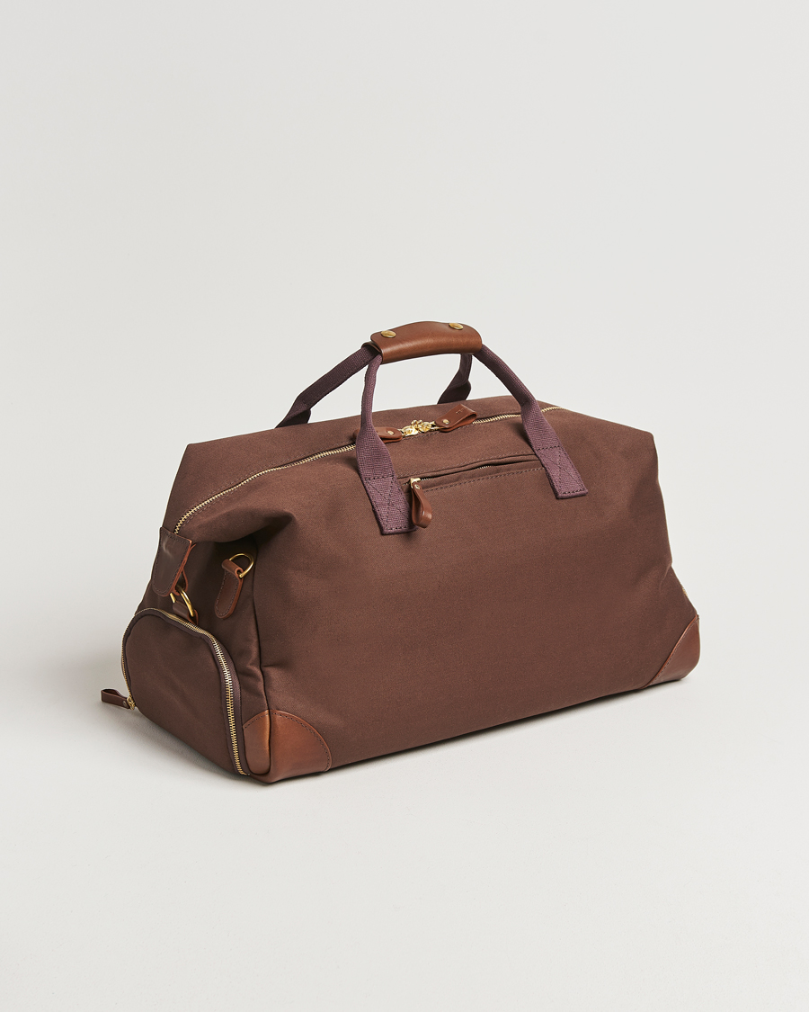 Heren | Tassen | Bennett Winch | Canvas Weekender Black Chocolate