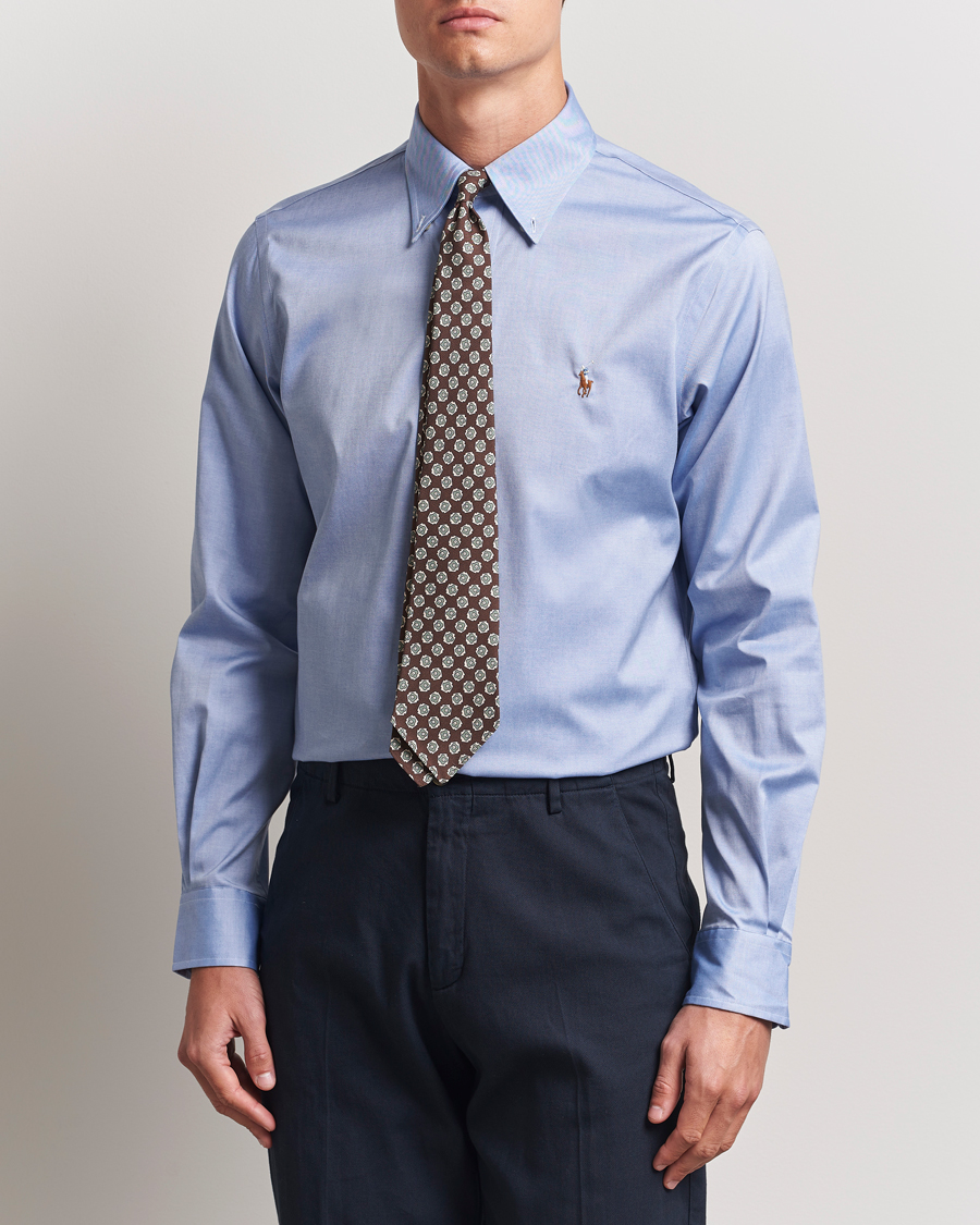 Heren | Overhemden | Polo Ralph Lauren | Custom Fit Oxford Dress Shirt True Blue