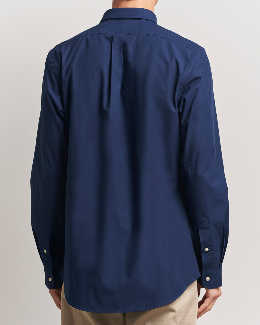 Heren | Overhemden | Polo Ralph Lauren | Slim Fit Poplin Shirt Newport Navy