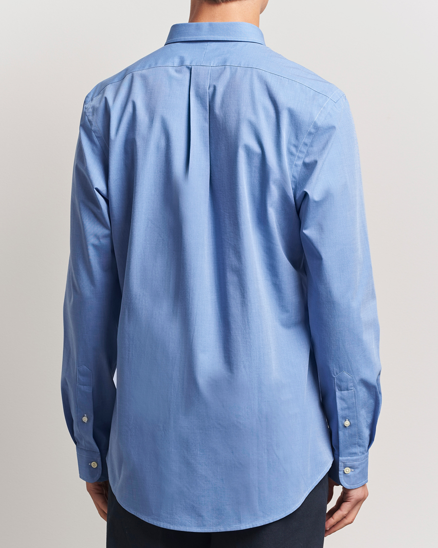 Heren | Overhemden | Polo Ralph Lauren | Slim Fit Poplin Shirt Blue End on End