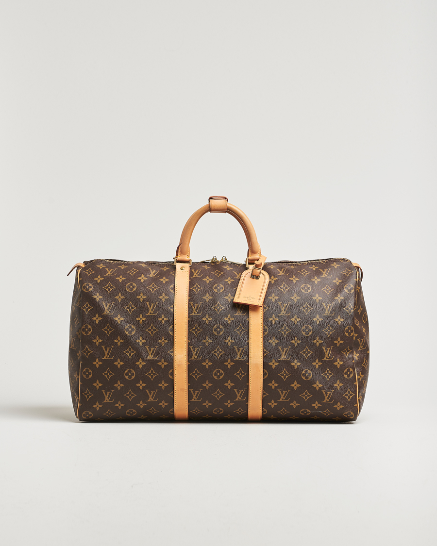 Heren | Pre-Owned & Vintage Bags | Louis Vuitton Pre-Owned | Keepall 50 Monogram
