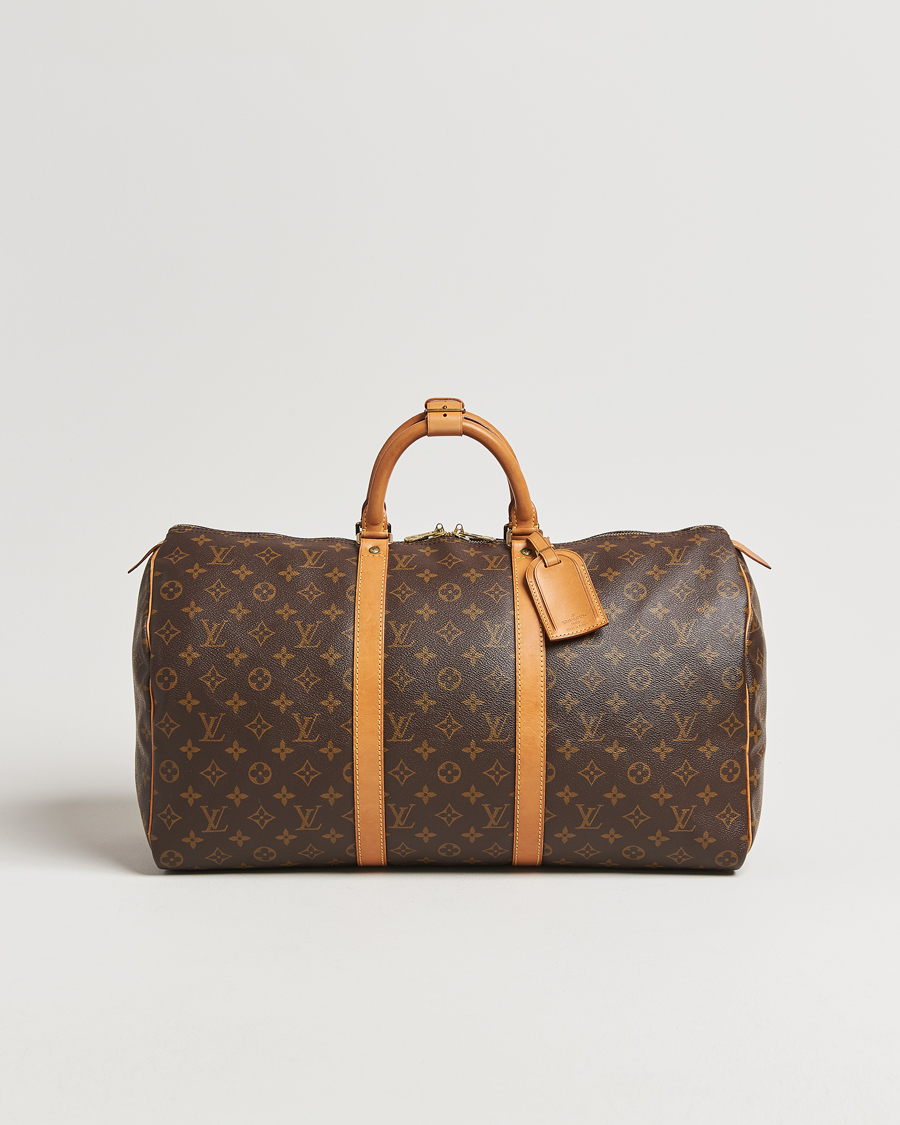Heren | Pre-Owned & Vintage Bags | Louis Vuitton Pre-Owned | Keepall 50 Monogram