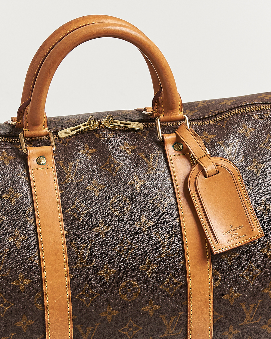 Heren | Pre-Owned & Vintage Bags | Louis Vuitton Pre-Owned | Keepall 50 Monogram