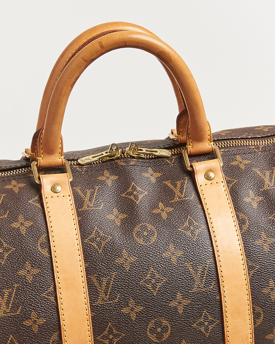 Heren | Pre-Owned & Vintage Bags | Louis Vuitton Pre-Owned | Keepall Bandoulière 50 Monogram