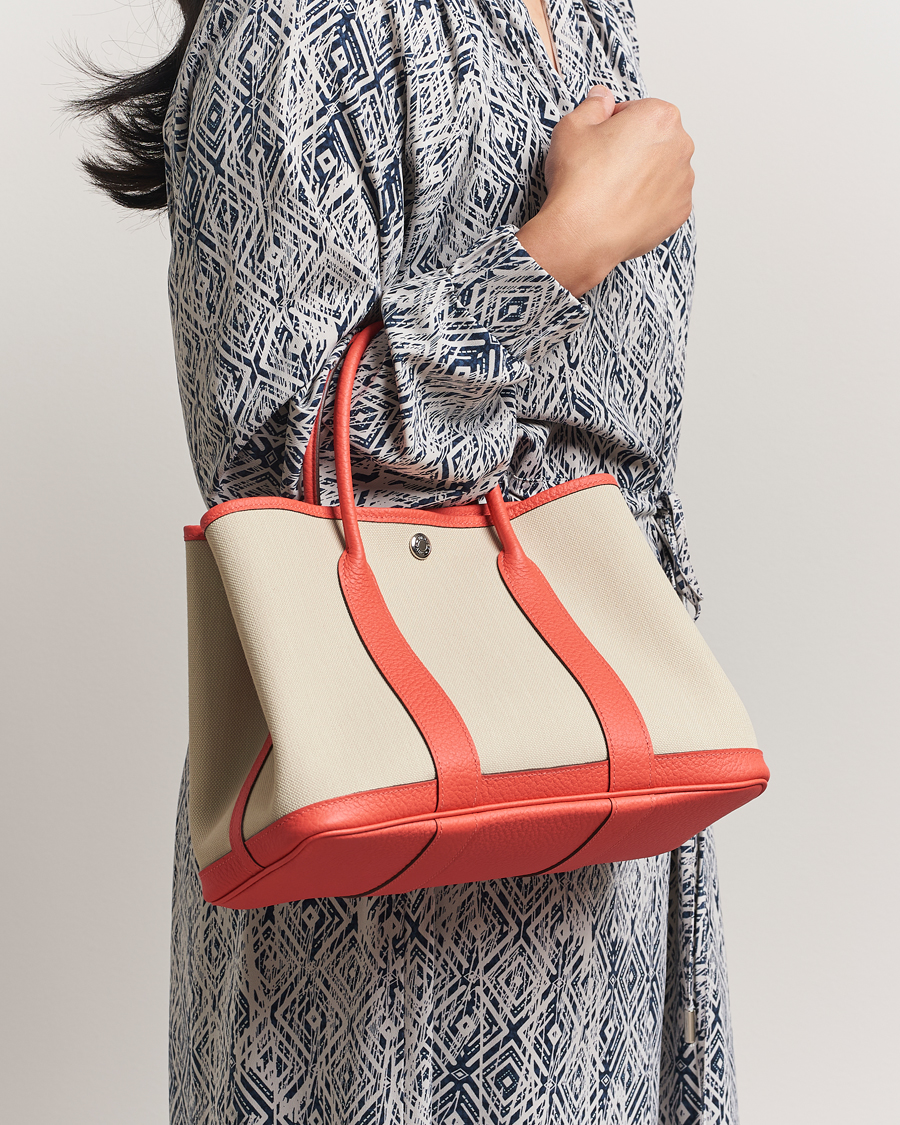 Heren | Pre-Owned & Vintage Bags | Hermès Pre-Owned | Garden Party 30 Canvas