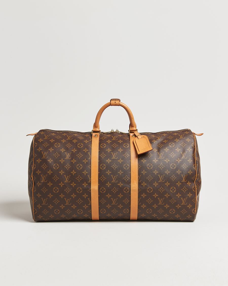 Heren | Pre-Owned & Vintage Bags | Louis Vuitton Pre-Owned | Keepall 55 Monogram