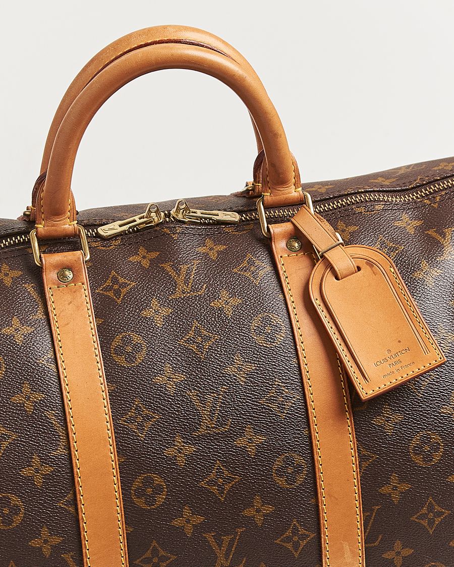 Heren | Pre-Owned & Vintage Bags | Louis Vuitton Pre-Owned | Keepall 55 Monogram