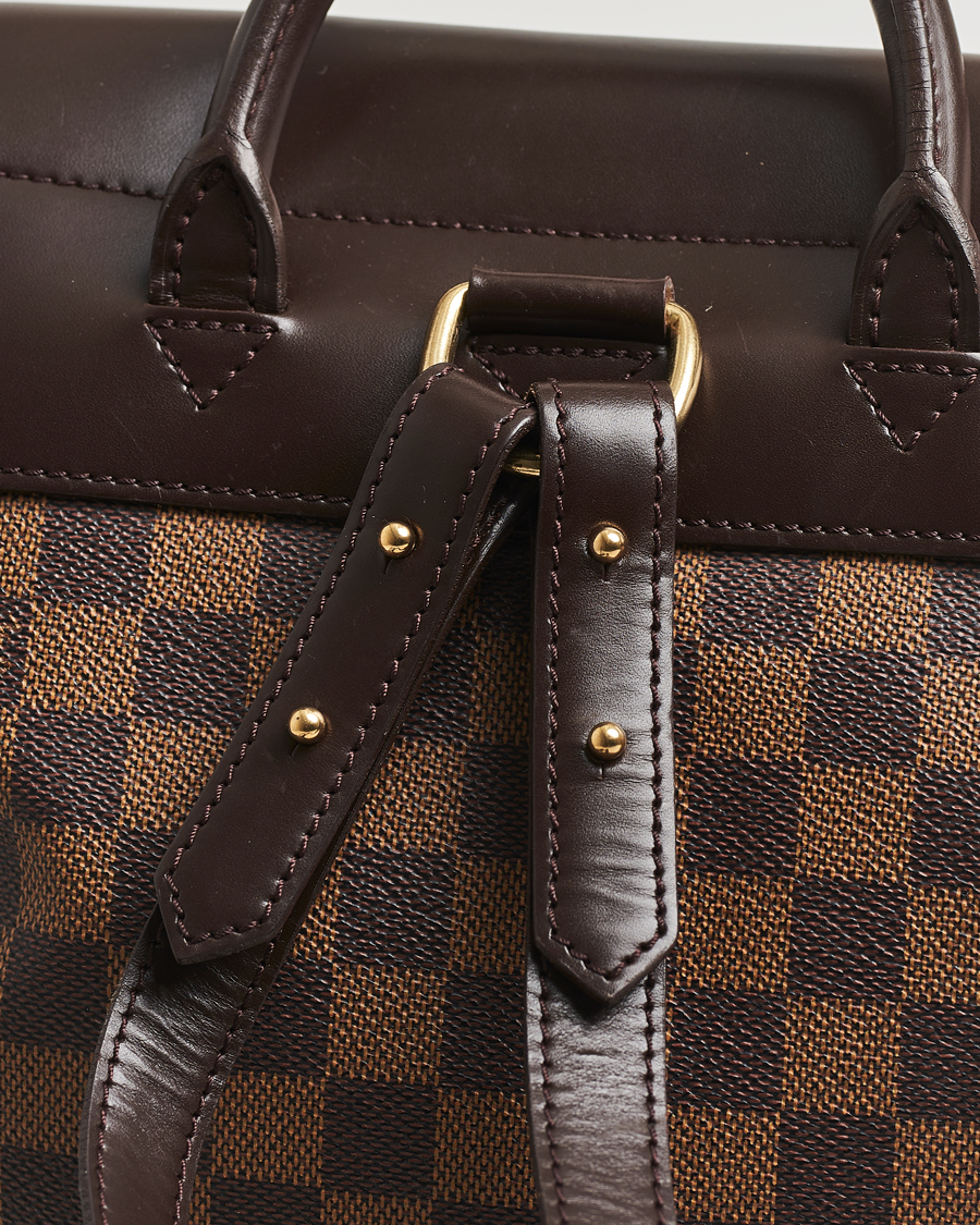 Heren | Pre-Owned & Vintage Bags | Louis Vuitton Pre-Owned | Soho Backpack Damier Ebene