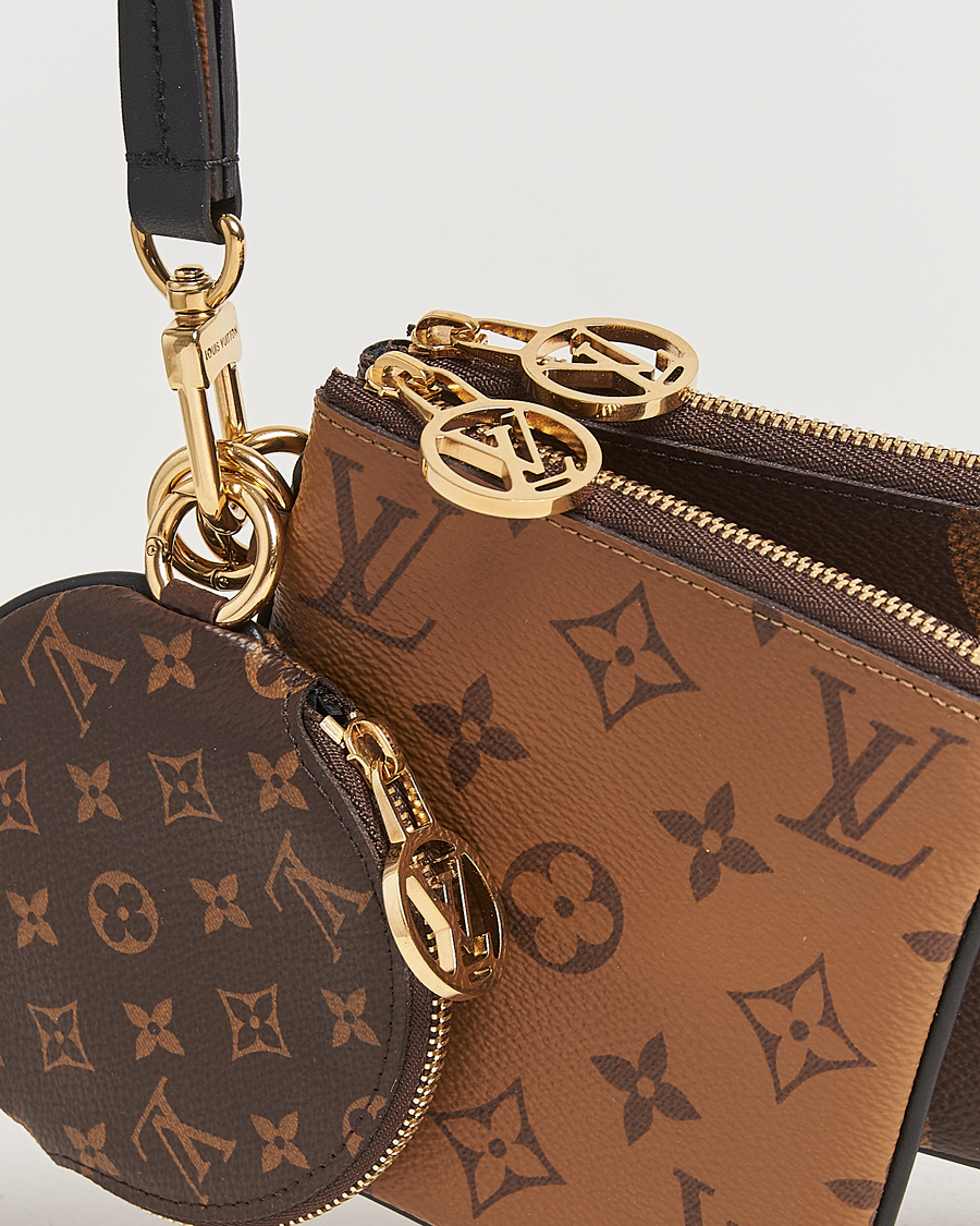 Heren | Louis Vuitton Pre-Owned Giant Trio Pouch Reverse Monogram | Louis Vuitton Pre-Owned | Giant Trio Pouch Reverse Monogram