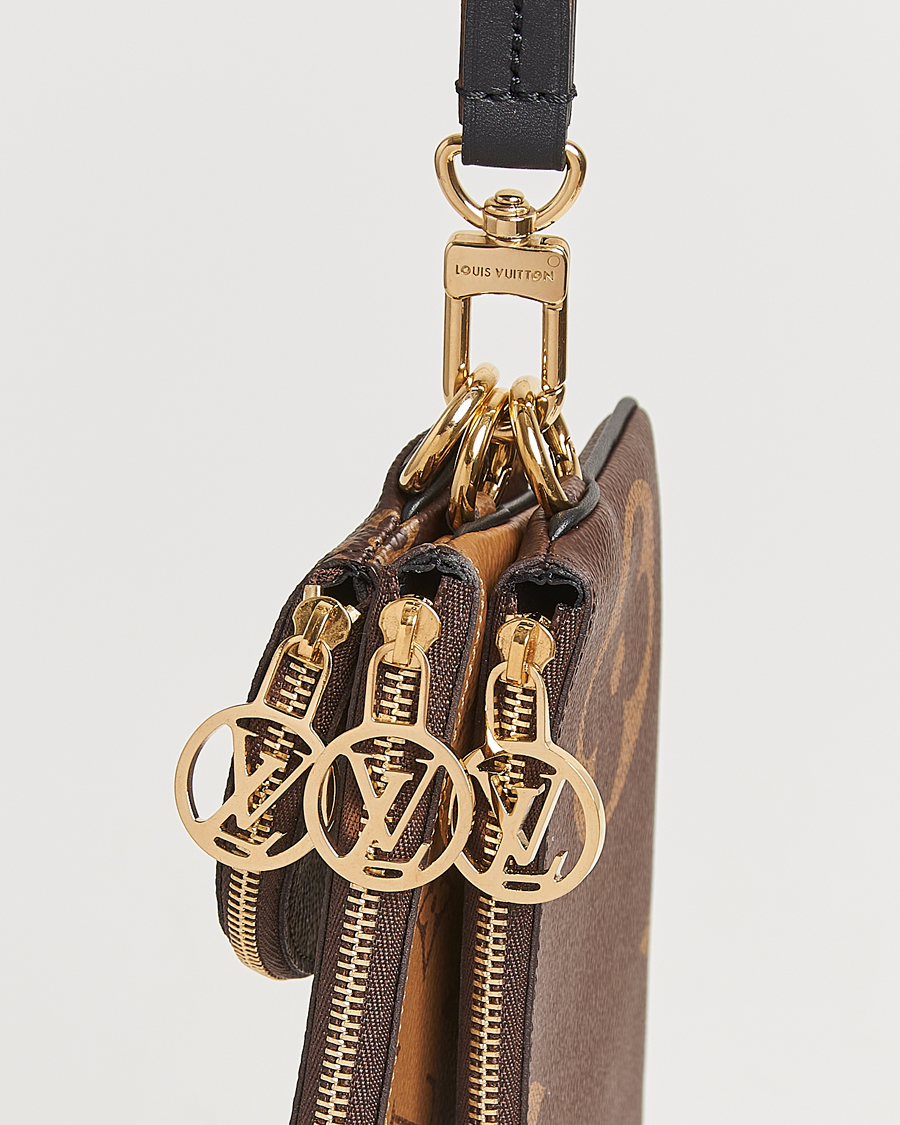Heren | Louis Vuitton Pre-Owned Giant Trio Pouch Reverse Monogram  | Louis Vuitton Pre-Owned | Giant Trio Pouch Reverse Monogram 