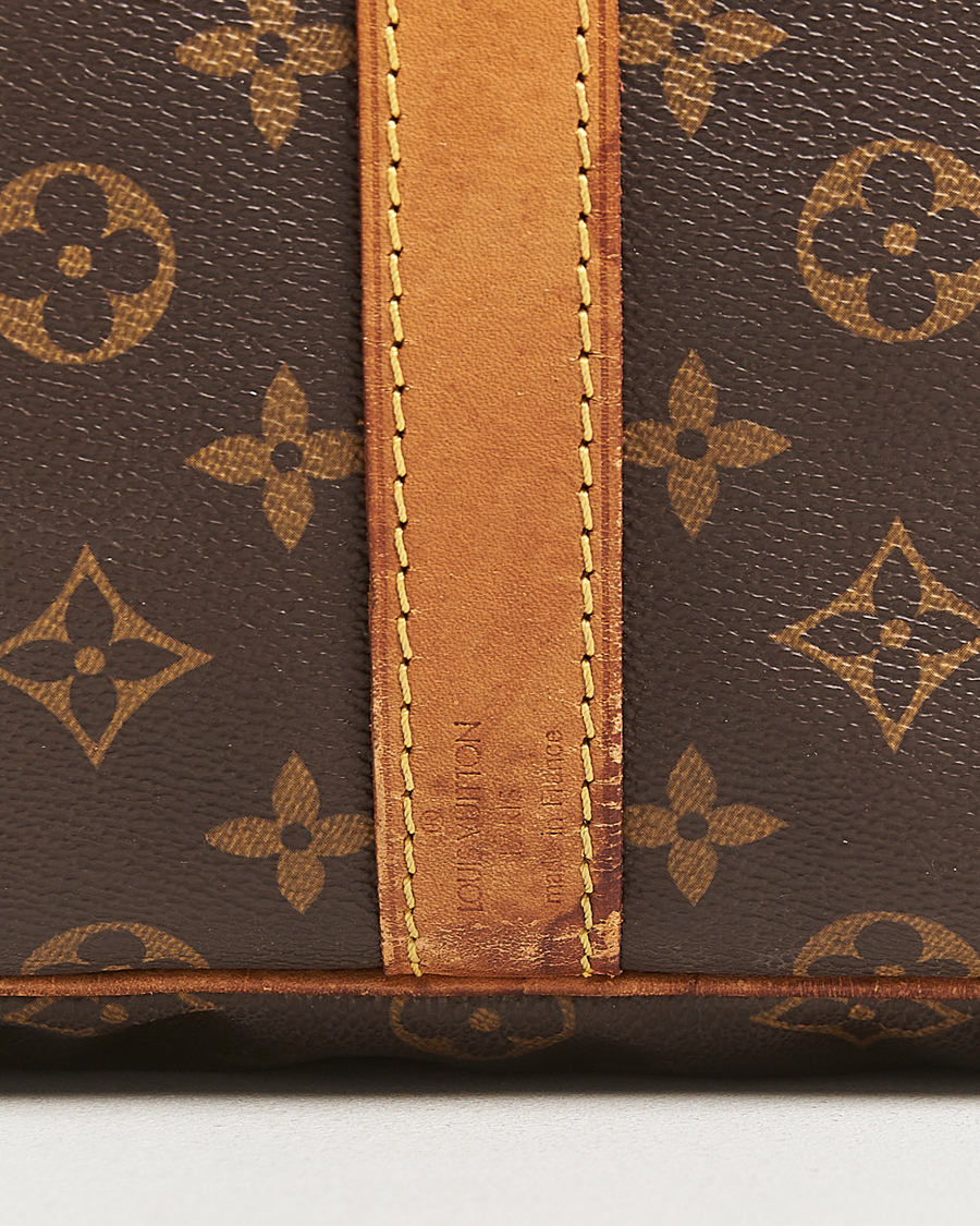 Heren | Pre-Owned & Vintage Bags | Louis Vuitton Pre-Owned | Keepall Bandoulière 55 Monogram