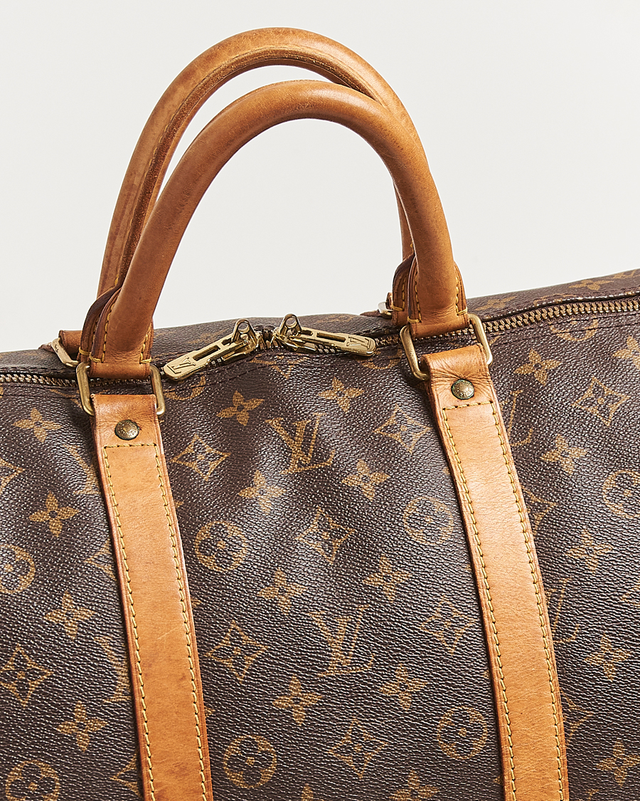 Heren | Pre-Owned & Vintage Bags | Louis Vuitton Pre-Owned | Keepall Bandoulière 55 Monogram
